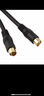 秋葉原（CHOSEAL） 視頻線 4針S端子線電腦接電視線4芯連接線通用4孔7孔電視顯卡投影機(jī)頂盒線 黑色 15米 曬單實(shí)拍圖