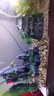 瑾倫大魚缸假山造景仿真石頭套餐水族箱裝飾品躲避洞屋擺件瀑布流沙 乳白色1-仙林山＋樓 曬單實(shí)拍圖