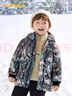 巴拉巴拉童裝男童羽絨服小童寶寶外套秋冬兒童連帽上衣時(shí)尚戶外風(fēng) 黑白色調(diào)00491-灰鴨絨 110 曬單實(shí)拍圖