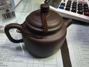 鈞儒紫砂壺240ml德鐘壺紫泥泡茶壺寬口純手工大容量老式家用功夫茶具 紫砂：紫泥德鐘壺【禮盒裝】 240ml 曬單實(shí)拍圖