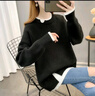 紅蜻蜓 2025年針織衫女士毛衣春季外穿新款上衣慵懶風(fēng)假兩件女裝線衣女 卡其色常規(guī) 均碼 （適合80-130斤） 曬單實(shí)拍圖
