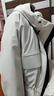 高梵風(fēng)殼【楊冪同款】奢華戶(hù)外鵝絨服4.0五分短款反季羽絨服女 4.0皎玉白 L 曬單實(shí)拍圖