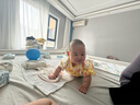 婧麒嬰兒連體衣夏季寶寶純棉打底哈衣新生兒衣服夏天薄款爬服夏裝 滿印小狗 90cm 曬單實拍圖