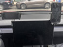 派凡 雙機位車(chē)載平板支架汽車(chē)用ipad中控屏幕懸浮磁吸鋁合金前排專(zhuān)用手機車(chē)內導航支撐固定底座配件 雙機位-重力夾款+H款夾子【手機平板通用】 曬單實(shí)拍圖