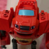 潮昇動(dòng)漫現(xiàn)貨旋風(fēng)戰(zhàn)車隊(duì)飚速玩具套裝可變形工程消防車模型車寶寶救援巴士 飆速變形機(jī)器人(紅) 曬單實(shí)拍圖