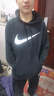耐克（NIKE） 衛衣男裝女穿大碼寬松情侶舒適時(shí)尚運動(dòng)套裝休閑針織套頭連帽衫 黑色連帽CZ2426-010 胸口大LOGO M 曬單實(shí)拍圖