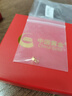 中國黃金（CHINA GOLD）黃金吊墜女國潮掛墜足金手鏈項鏈手工配件DIY掛飾七夕生日禮物女 靈動鈴蘭花吊墜-約0.4g【不配鏈】 曬單實拍圖