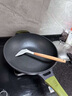 幸甚日本品牌無涂層炒鍋不粘鍋家用電磁爐燃?xì)庠钔ㄓ蒙儆蜔煶床隋?【4-6人】32CM超耐磨藍(lán)寶石 32cm 炒鍋+贈(zèng)送蒸屜 曬單實(shí)拍圖
