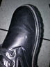 斯澤爾（sizer）馬丁靴男高幫真皮英倫風(fēng)男士工裝鞋靴牛皮男靴子冬季加絨保暖棉鞋 黑色【四季款】 39【標準皮鞋碼】 曬單實(shí)拍圖