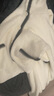 愛(ài)慕女睡衣套裝絨款保暖翻領(lǐng)可外穿開(kāi)衫家居服套裝 珍珠白CPB S (160) 曬單實(shí)拍圖