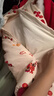 優(yōu)奇滿月寶寶衣服秋冬季嬰兒過(guò)年喜慶拜年連體衣保暖加厚百天周歲禮服 曬單實(shí)拍圖