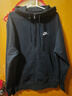 耐克（NIKE）男子全長拉鏈開襟連帽衫 SPORTSWEAR CLUB BV2649-010 M 曬單實拍圖