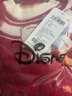 迪士尼（Disney）童裝兒童女童毛衣拼接連衣裙2024年秋冬季新款寶寶洋氣長(zhǎng)袖裙子 國(guó)韻紅 120 曬單實(shí)拍圖