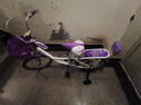 BOMEILUN兒童自行車6-8-10-15歲女孩公主款單車學(xué)生車男孩腳踏車中童車 白紫色（靠背后座+禮包） 18寸（適合身高115-135cm） 曬單實拍圖