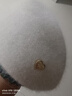Siggi羊毛貝雷帽女秋冬季顯臉小畫(huà)家帽甜美簡(jiǎn)約南瓜帽蓓蕾帽 馥芮白 曬單實(shí)拍圖