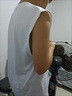 浩術(shù)背心男夏季港風(fēng)寬松百搭無(wú)袖t恤加肥加大學(xué)生潮牌ins帥氣坎肩上衣 B938黑色+BX07白色【兩件裝】 XL 【建議120-135斤】 曬單實(shí)拍圖