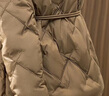 皮爾卡丹（pierre cardin）西裝領(lǐng)輕薄羽絨服女短款小個(gè)子收腰修身2026年冬季新款時(shí)尚洋氣 咖色 新國標90白鴨絨升級 M 100-115斤 曬單實(shí)拍圖