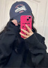 美職棒（MLB）旗艦官網(wǎng)男女帽子虞書欣同款棒球帽學(xué)院風(fēng)遮陽(yáng)帽軟頂鴨舌帽禮物 紐約洋基隊(duì)/深灰色 均碼 F-帽圍可調(diào)節(jié) 曬單實(shí)拍圖