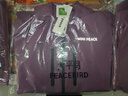 MiniPeace太平鳥(niǎo)童裝秋中性風(fēng)衣F0BCE3C45 紅紫色 130cm 曬單實(shí)拍圖