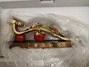 莫尼森（MOREISAN）事事柿柿如意擺件擺放客廳玄關(guān)辦公室裝飾品送客戶搬家禮物喬遷 大號柿柿如意(胡桃木底座) 曬單實(shí)拍圖