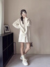 ACLNX卡通厚底板鞋女2025年春夏季新款面包鞋復(fù)古學(xué)生百搭休閑運(yùn)動鞋 黃蘭色 37 曬單實(shí)拍圖