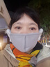 察今保暖耳罩口罩女冬季2024純棉防風防寒加絨護耳二合一面罩面紗耳套 淺灰色（男女通用護耳） 曬單實拍圖
