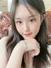 之巖（ZhiYan）水晶之戀銀手鏈女士手環(huán)時尚飾品生日禮物送女朋友老婆情人節(jié)禮物 夢幻水晶之戀手鏈-璀璨藍(lán)鋯 【精美禮盒】 曬單實拍圖
