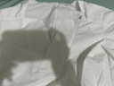 德瑪納【精致實穿】春秋新通勤V領(lǐng)短袖襯衫下擺抽皺襯衣女裝上衣 曬單實拍圖