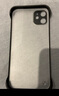 蘋(píng)果11手機殼 iphone 11 promax保護套超薄磨砂防摔男女款無(wú)邊框硬殼全透明不頂膜 iphone 11(酷炫黑)全包鏡頭磨砂防指紋 曬單實(shí)拍圖