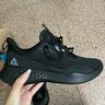 匹克輕逸跑步鞋男秋季新款網(wǎng)面軟底透氣休閑運動(dòng)鞋男減震舒適輕便跑鞋 全黑色 42 曬單實(shí)拍圖
