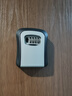 云珀裝修密碼鑰匙盒貓眼盒子門(mén)口放裝免打孔門(mén)鎖防盜門(mén)臨時(shí)收納箱D 大號整體金屬【黑色】 曬單實(shí)拍圖