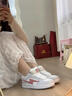 回力四季原創(chuàng)灰咖色閃電大舌頭面包鞋女2025春秋新款復古休閑鞋字母底板鞋 灰咖色【升級款】 【標準尺碼】 37 曬單實拍圖