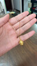 明牌珠寶 足金5D硬金黃金生肖蛇小小社恐掛件吊墜女ASY0610定價(jià) 足金吊墜 約1.27-1.45克 曬單實(shí)拍圖