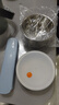 304不銹鋼保溫飯盒上班族帶飯保溫桶學(xué)生帶蓋飯盒分裝菜保溫飯桶 典雅灰+餐具 1.6L 曬單實(shí)拍圖