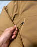 The North Face北面羽絨服男戶外600蓬鵝絨高蓬保暖外套83UM 棕色/173 XL 曬單實(shí)拍圖