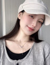 法蔻（farcoko）品牌本命年項鏈女蛇年生肖鎖骨鏈實用走心時尚飾品生日禮物送女友 靈蛇項鏈（白金色） -【免費刻字】 曬單實拍圖