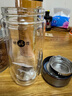 明霞雙層玻璃杯高硼硅鵝蛋杯帶濾網(wǎng)泡茶水杯男士商務辦公便攜透明杯子 本色400ml 400ml 高硼硅玻璃 曬單實拍圖