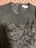 PORTS寶姿 新品女裝優(yōu)雅圓領提花魚尾下擺連衣裙SA9D004GFB012 黑色 M (6) 曬單實拍圖