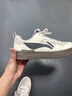 李寧男鞋板鞋秋冬2025新款低幫厚底增高百搭滑板鞋男士潮流運動(dòng)休閑鞋 米白色/風(fēng)鈴灰【青云】 42 曬單實(shí)拍圖