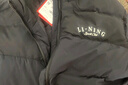 李寧蓄熱升溫羽絨服男子春季時(shí)尚80%鴨絨短款立領(lǐng)外套AYMU119 曬單實(shí)拍圖
