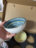 舍里 日式餐具陶瓷碗家用吃飯碗6個(gè)米飯碗高顏值套裝伴手禮禮盒裝 4.5寸米飯碗6個(gè)裝（禮盒裝） 4.5英寸 曬單實(shí)拍圖