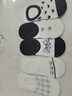 貓人5雙硅膠防滑隱形襪女士襪子女夏季薄款船襪女短襪低幫淺口棉襪 曬單實(shí)拍圖
