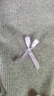 沁悅（QINYUE）女童打底褲秋冬季洋氣外穿兒童加絨褲子薄絨款加厚一體絨保暖褲子 淺灰 110 建議身高100-110cm 曬單實拍圖