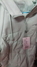 鴨鴨（YAYA）【90+系列】輕薄羽絨服女短款2024冬季新款時(shí)尚連帽保暖外套KL 松香綠色 L (165) 曬單實(shí)拍圖