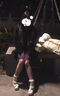 歐維沃Lolita鞋洛麗塔鞋小皮鞋JK配裙子公主風(fēng)可愛圓頭鞋doll感增高 白色 37 曬單實拍圖