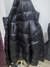 雪中飛黑曜石羽絨服男士短款連帽秋冬新款亮面高充絨加厚保暖極寒外套 黑色 190/104A 曬單實(shí)拍圖
