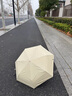 寶迪妮一鍵全收自動雨傘高顏值ins女生便攜折疊晴雨兩用防曬遮陽太陽傘 治愈米 曬單實(shí)拍圖