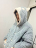 富信康情侶睡衣冬季珊瑚絨三層夾棉加厚保暖男女士睡袍家居服可外穿套裝 YXE-96607 L -女【高160-165-重100-120】 曬單實(shí)拍圖