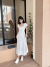 卡米高內(nèi)增高老爹鞋女2025新款厚底松糕顯腳小黑色運動鞋網(wǎng)面透氣休閑鞋 米色內(nèi)增高8.5cm 35 (225mm) 曬單實拍圖
