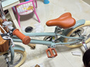 鳳凰（Phoenix）兒童自行車(chē)3-6-10-13歲小男女孩學(xué)生腳踏車(chē)帶輔助輪 向日葵系列 向日葵（簡(jiǎn)易款） 14寸【建議身高90-120cm】 曬單實(shí)拍圖